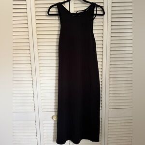 Zara Midi Black Dress